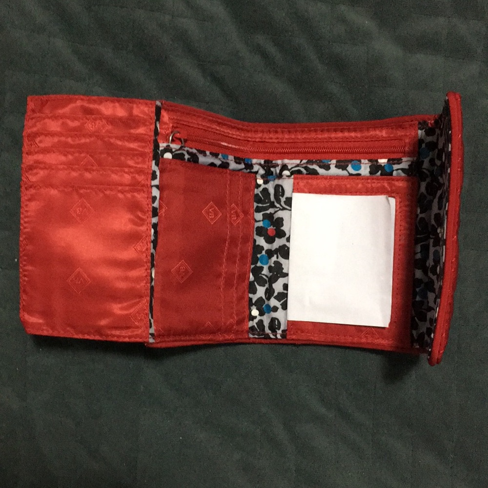 NWT Vera Bradley Riley RFID Compact Wallet - Picture 3 of 3